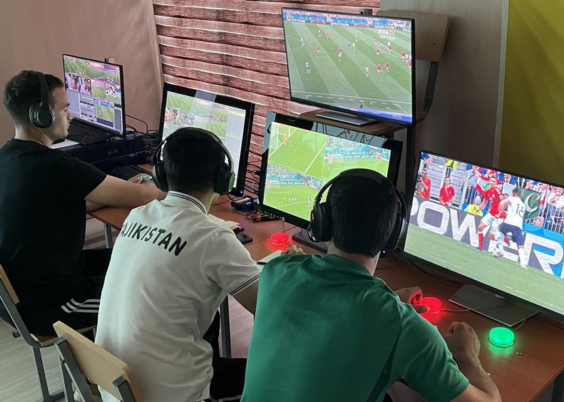 Slomo.tv VAR technology comes to Tajikistan football