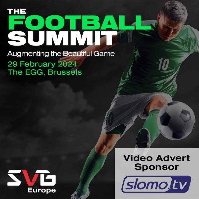  SLOMO.TV is coming to the SVG Europe Football Summit 2024!