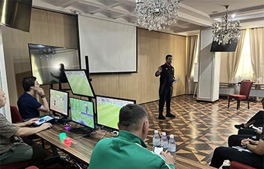 FIFA VAR Training Course for KFF supported by SLOMO.TV