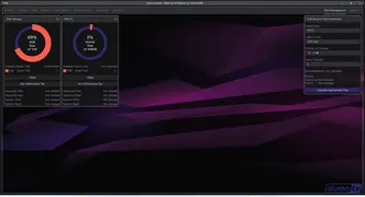 Slomo Launcher Disk Management tab