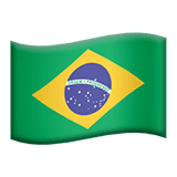 The flag of Brazil