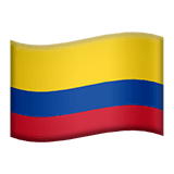 The flag of Colombia