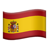 The flag of Spain