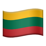 The flag of Lithuania