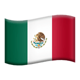 The flag of Mexico