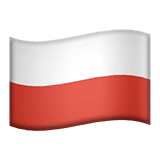 The flag of Poland