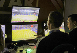 The Kazakhstan Football Federation uses the VAR system from slomo.tv